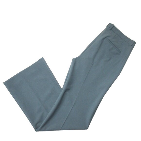 NWT THEORY Demitria in Blue Granite Traceable Wool Trouser Pants 10 x 35 ½ - Picture 5 of 5
